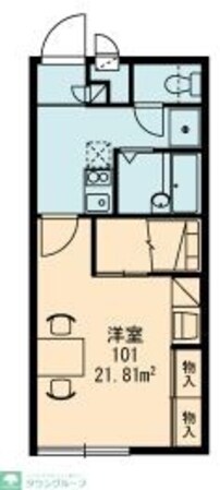 レオパレスM&Kの物件間取画像